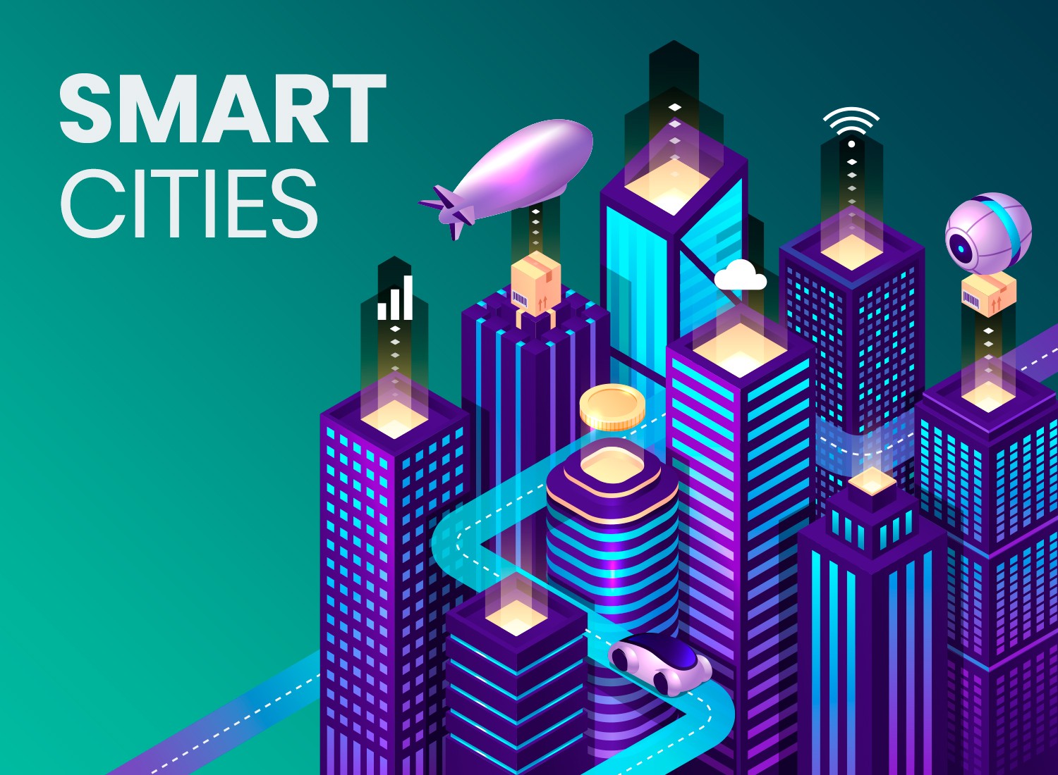 Featured image for “Smart Cities als Stadtbild der Zukunft – Wie kann man Städte sinnvoll digitalisieren?”