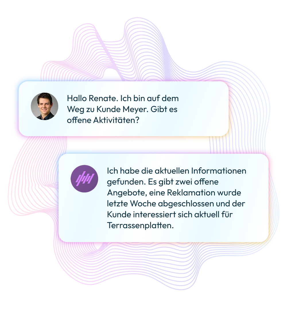 Terminvorbereitung Unterhaltung mit Voice KI