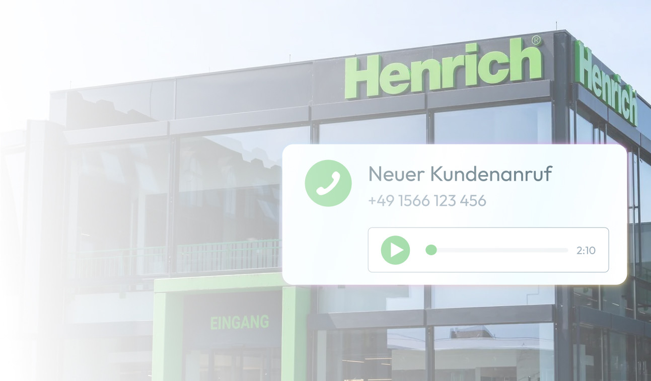 Henrich Baustoffzentrum: KI-Telefonassistenz für besseren Kundenservice Featured Image