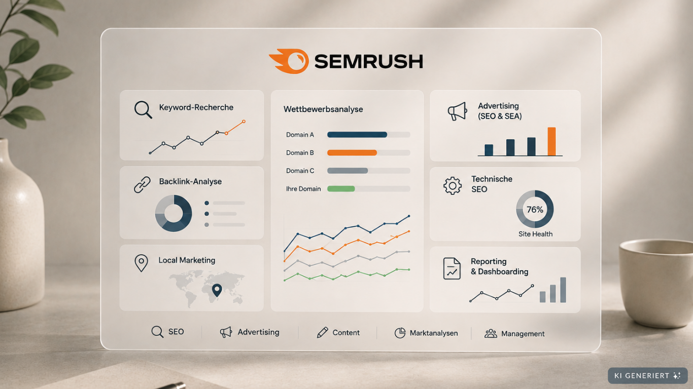 Ahrefs, sistrix und semrush