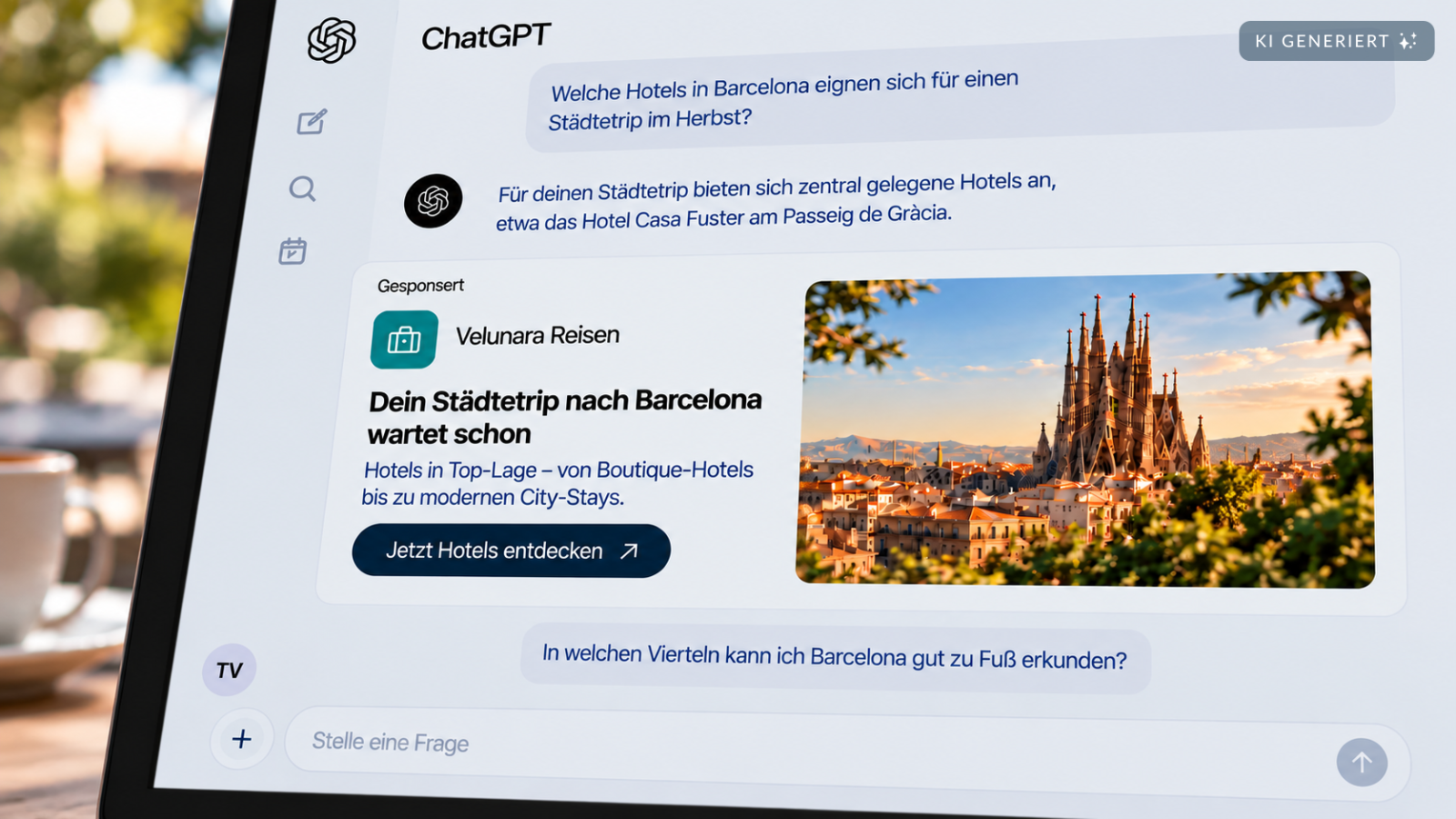Featured image for “Advertising in ChatGPT: So funktioniert der neue Werbechannel”